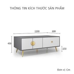 Bàn trà sofa phòng khách GP272