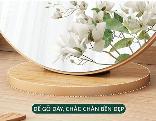 Gương Trang Điểm Để Bàn mini GP278