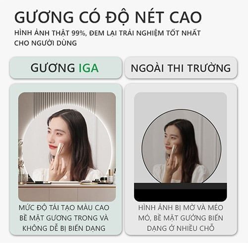 Gương Đèn Led Cảm Ứng GP279