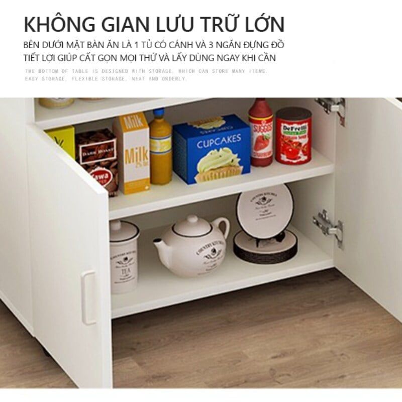 Bàn ăn thông minh xếp gọn GP286