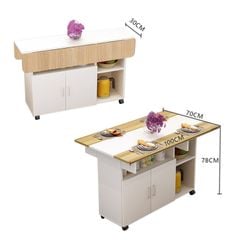 Bàn ăn thông minh xếp gọn GP286