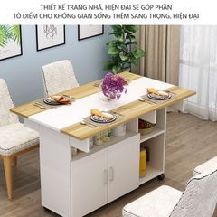 Bàn ăn thông minh xếp gọn GP286