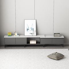 Kệ tivi đen vân đá 2m2 - GP298