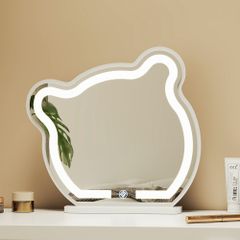Gương LED hình gấu để bàn - GP318