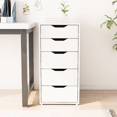 Tủ Đựng Đồ Đa Năng Màu Trắng 5 Ngăn Kéo - GP320