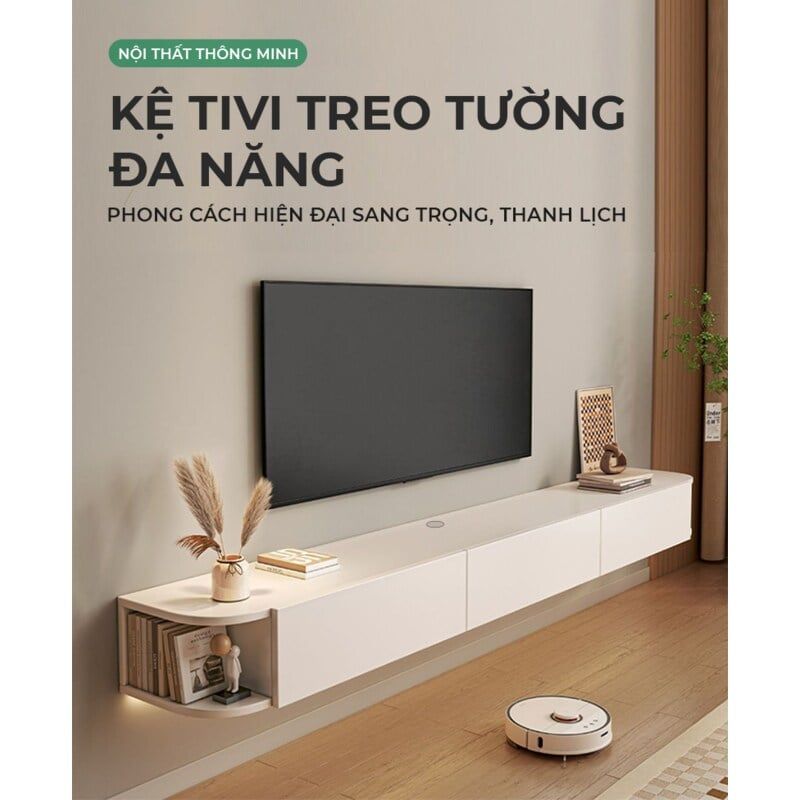 Kệ tivi treo tường 3 cánh tiện lợi GP326