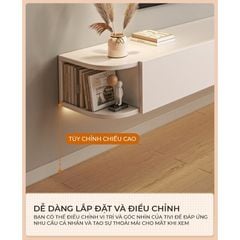 Kệ tivi treo tường 3 cánh tiện lợi GP326