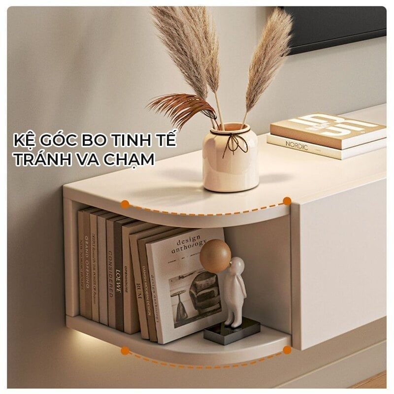 Kệ tivi treo tường 3 cánh tiện lợi GP326