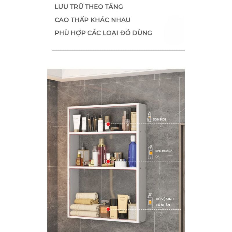 Kệ treo tường nhà tắm GP331