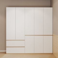 Tủ 5 Cánh Vân Gỗ Trắng GP341