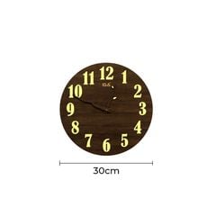 Đồng hồ tròn mặt mica treo tường - GP383