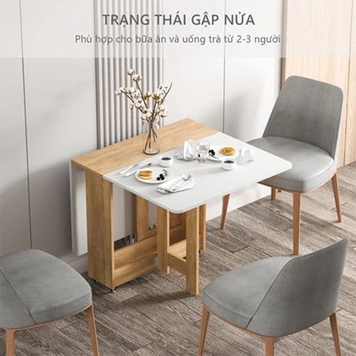 Bàn ăn gấp gọn thông minh, hiện đại dễ sử dụng - GP97