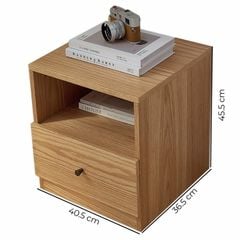 Tab đầu giường gỗ đa năng phong cách Nordic - GP343
