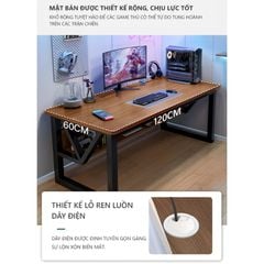 Bàn gaming chữ M GM68