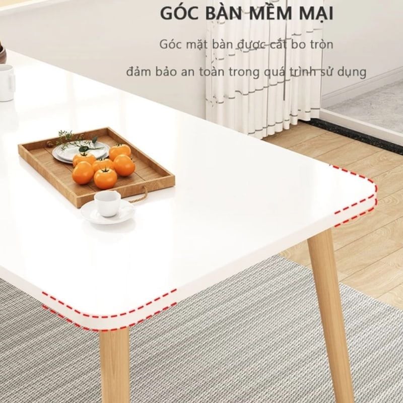 Bàn ăn phong cách Bắc Âu GP181