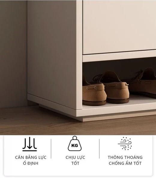 Tủ giày gỗ hiện đại cánh mở GP315