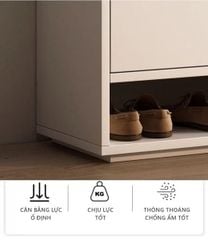 Tủ giày gỗ hiện đại cánh mở GP315