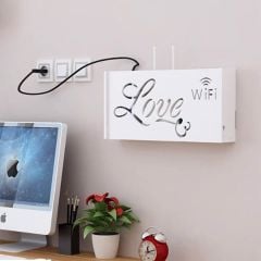 Kệ Treo WIFI hình mèo,treo tường chắc chắn - IG345