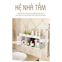 Kệ Nhà Tắm Thông Minh IGA Họa Tiết Hươu - IG393