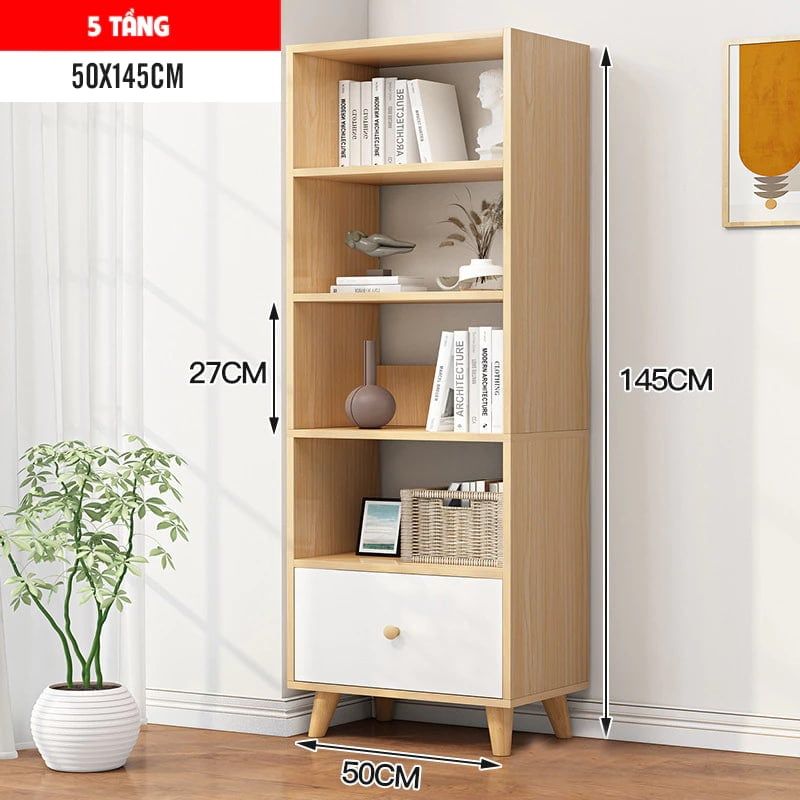 Tủ kệ sách S style đa năng - GP144