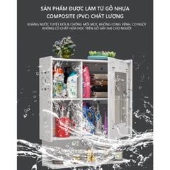 Tủ gương treo phòng tắm đa năng, tiện lợi - IG413