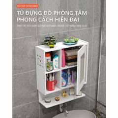 Tủ gương treo phòng tắm đa năng, tiện lợi - IG413