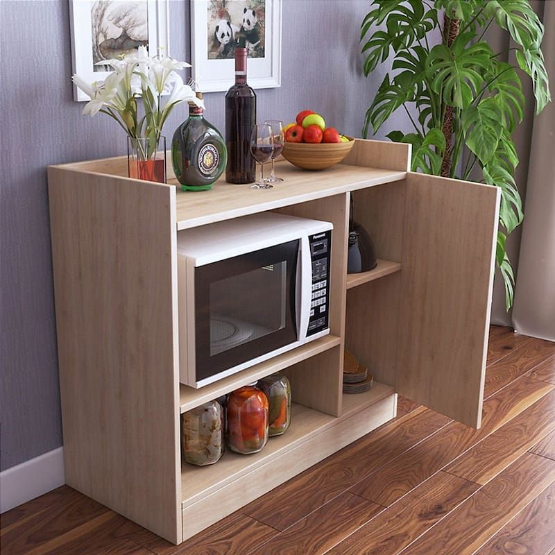 Tủ nhà bếp 1 cánh có kệ đa năng, hiện đại - GP38