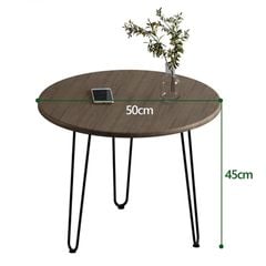 Bàn trà tròn chân uốn Hairpin GM63