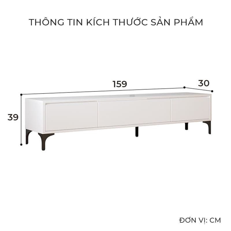 Kệ Tivi Hiện Đại 3 Cánh GP323