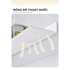 Kệ gia vị dán tường đa dạng kích thước cho phòng bếp - GM178