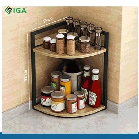 Kệ gia vị góc tường - GM49