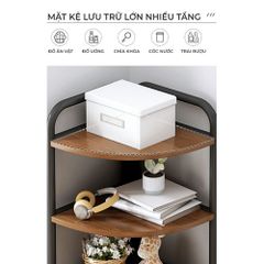 Kệ góc chữ V thép ống D16 GM130