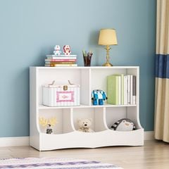 Kệ sách để bàn trắng thiết kế độc đáo, mới mẻ - GA21