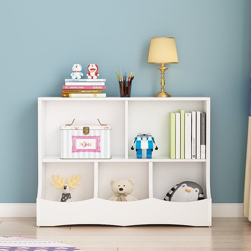 Kệ sách để bàn trắng thiết kế độc đáo, mới mẻ - GA21