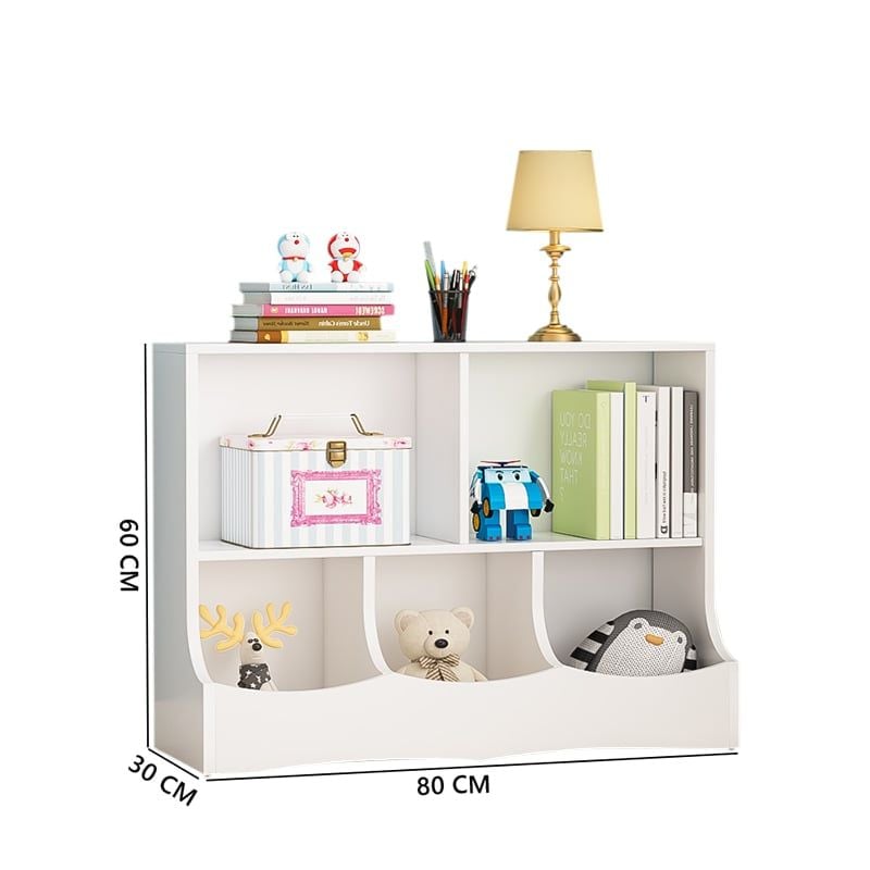 Kệ sách để bàn trắng thiết kế độc đáo, mới mẻ - GA21