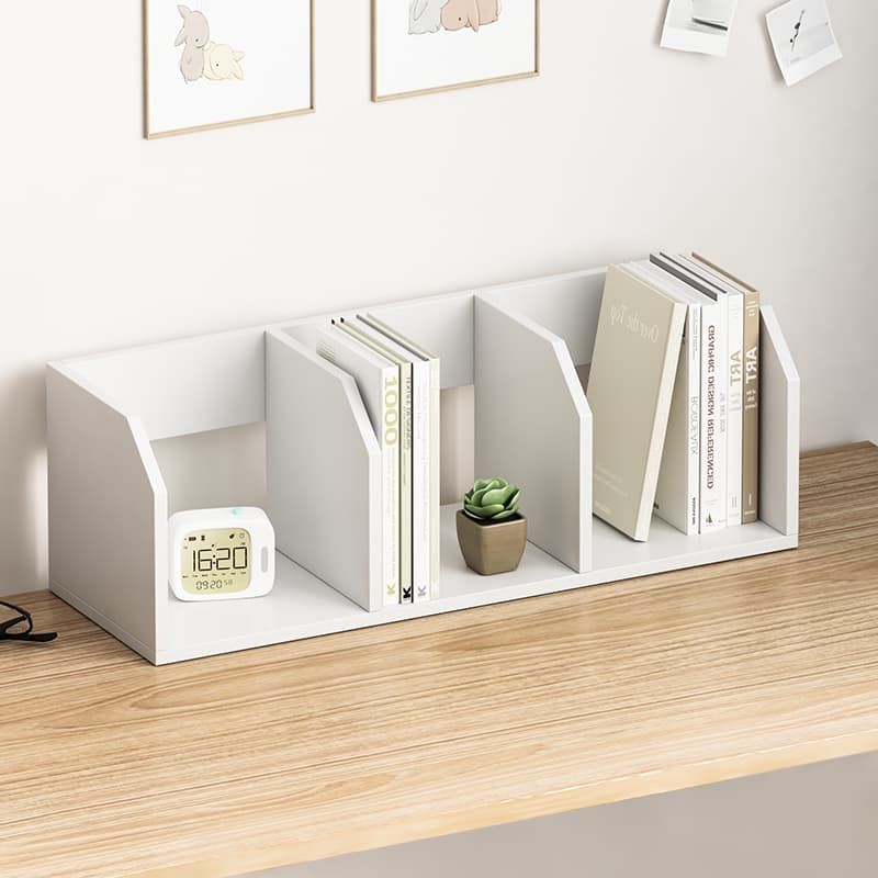 Kệ sách nhỏ gọn để bàn vân gỗ GA11