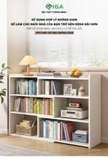 Kệ sách thông minh đơn giản IGA Màu trắng - Vân gỗ GP209