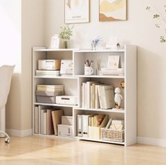 Kệ sách thông minh đơn giản IGA Màu trắng - Vân gỗ GP209