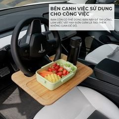 Kệ vô lăng đựng đồ tiện lợi, chất liệu chắc chắn, bền bỉ - PG03