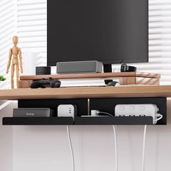 Khay đi dây điện gầm bàn làm việc nhỏ gọn - GM176