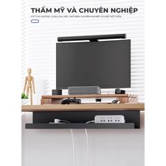 Khay đi dây điện gầm bàn làm việc nhỏ gọn - GM176