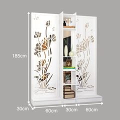 Kệ liền vách ngăn bình phong hoa sen - KLV