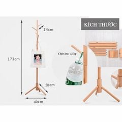 Cây treo quần áo nhỏ gọn, đa năng - GP60