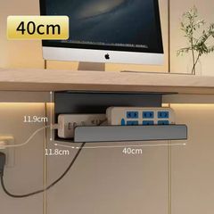 Khay đi dây điện gầm bàn làm việc nhỏ gọn - GM176
