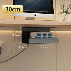 Khay đi dây điện gầm bàn làm việc nhỏ gọn - GM176