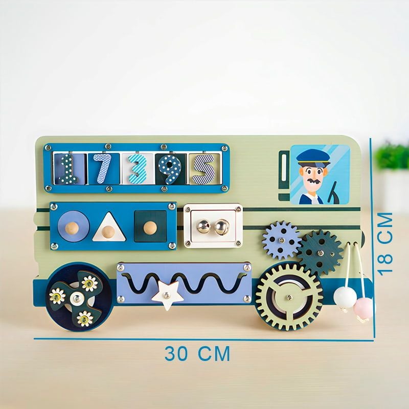 Bảng đồ chơi xe bus thông minh cho trẻ - TOY02