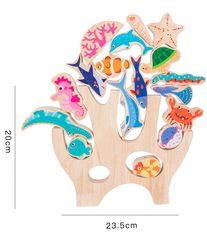 Đồ chơi xếp tầng động vật đại dương cho bé - TOY17