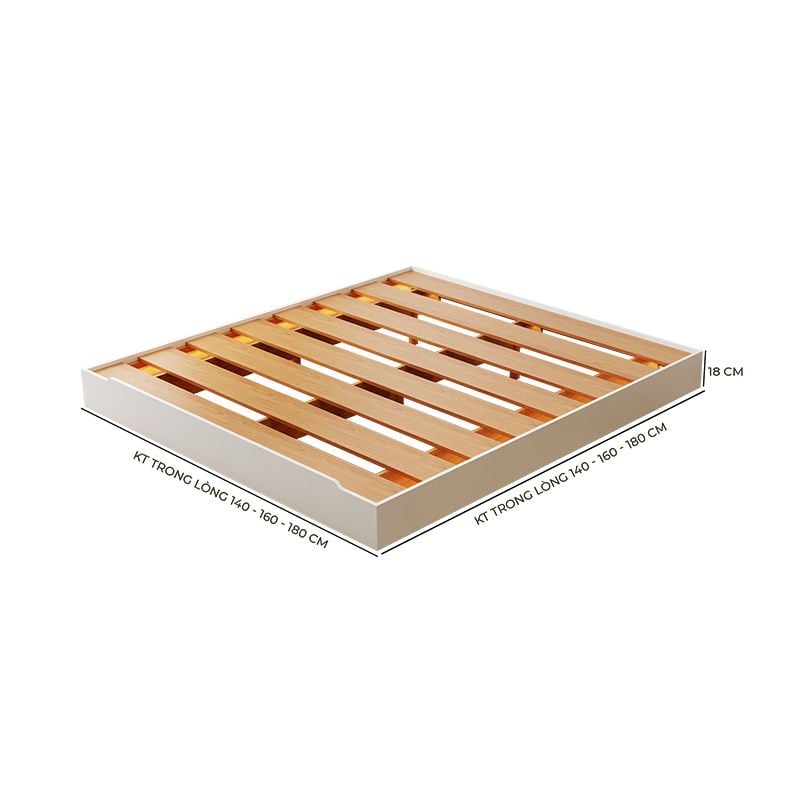 Giường bay viền đèn led sang trọng - GP344