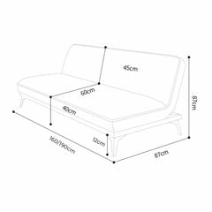 Ghế sofa giường nhung thông minh- GC46