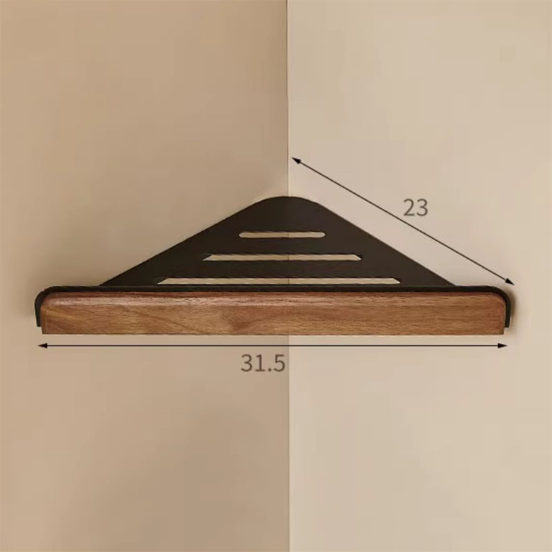 Kệ dán góc tường đa năng gỗ kết hợp kim loại - GM183